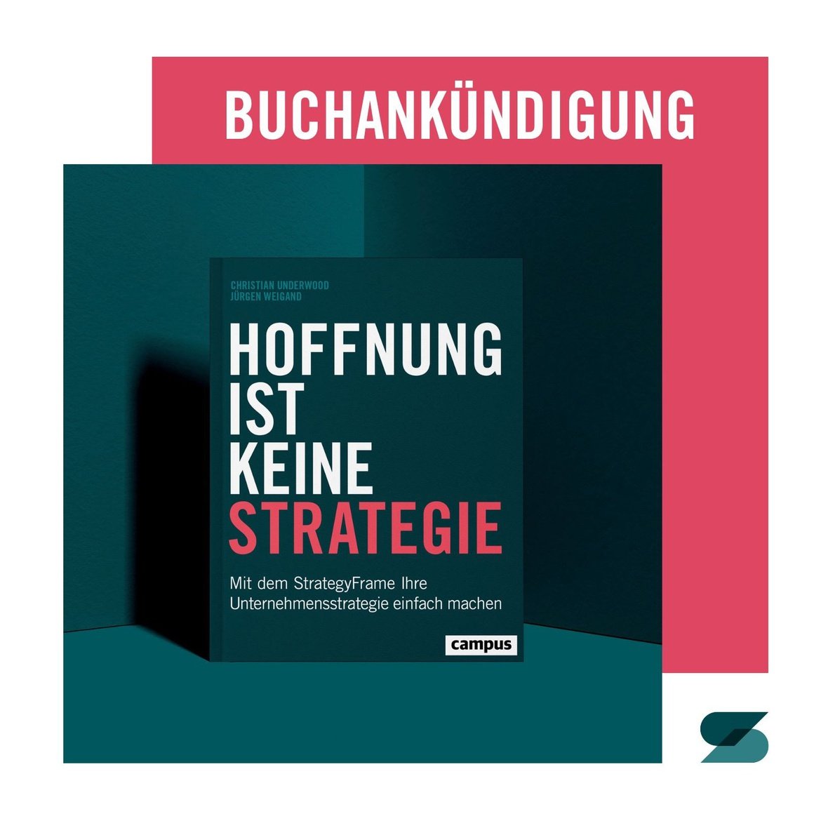 Buchankündigung: HOFFNUNG IST KEINE STRATEGIE